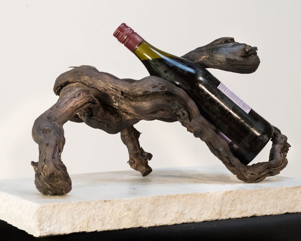 Arte Sostenible Tronco botellero